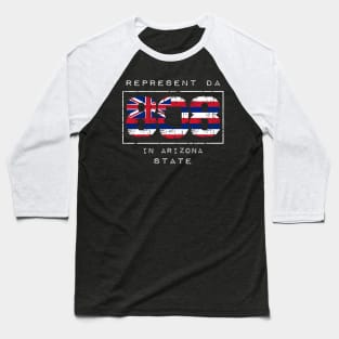 Rep Da 808 in Arizona State by Hawaii Nei All Day Baseball T-Shirt